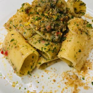 Paccheri con le Alici