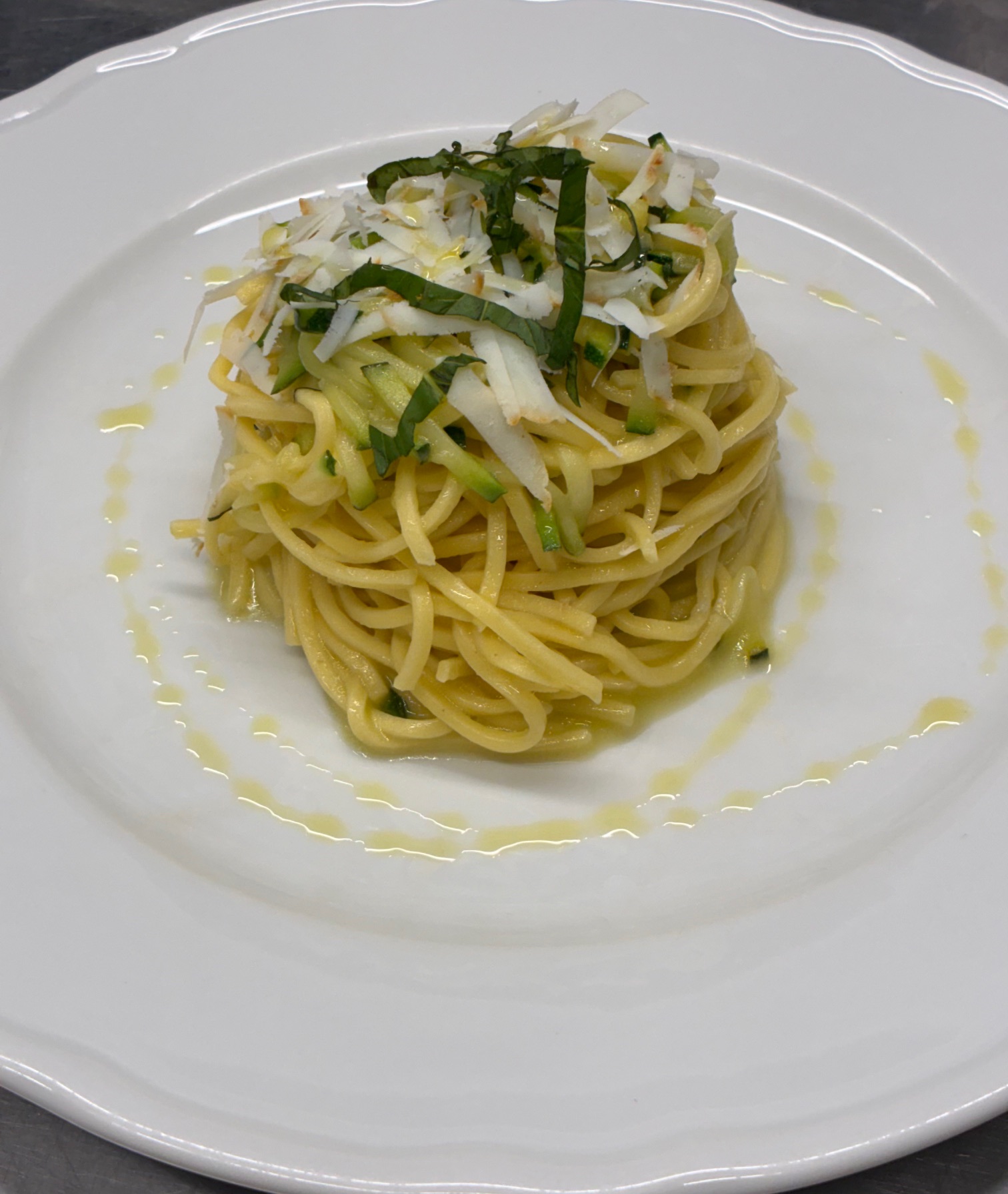 Tagliolini al Limone e Zucchine