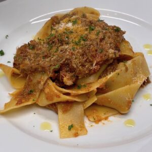 Pappardelle con Ragu di Spalla d’Agnello
